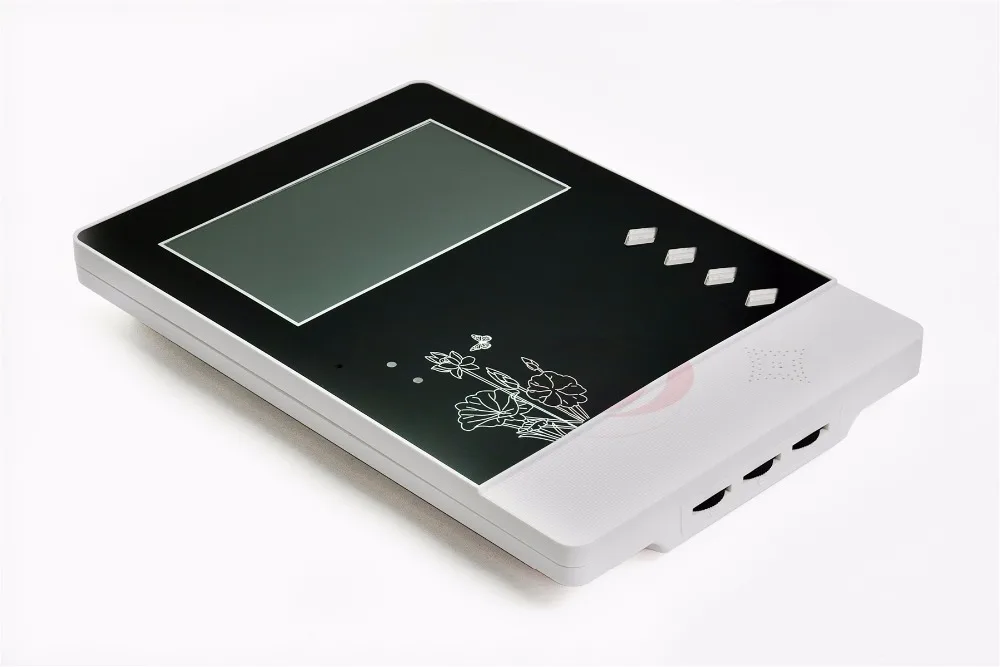 For 10 Apartments Luxury Home 7inch Color Video Door Phone Intercom Kit + RFID Electronic lock In Stock!