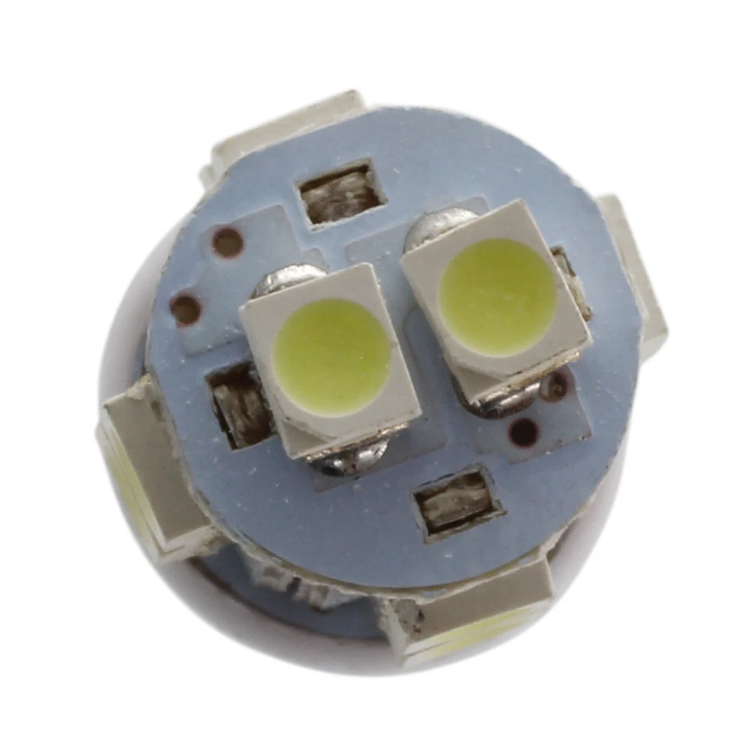 2X T11 BA9S T4W 10 SMD ксеноновая Белая светодиодная бокосветильник лампа высокой
