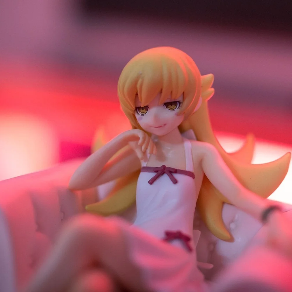 Oshino Shinobu Сексуальная аниме девушка анимация Фигурка 15 см|Игровые фигурки и