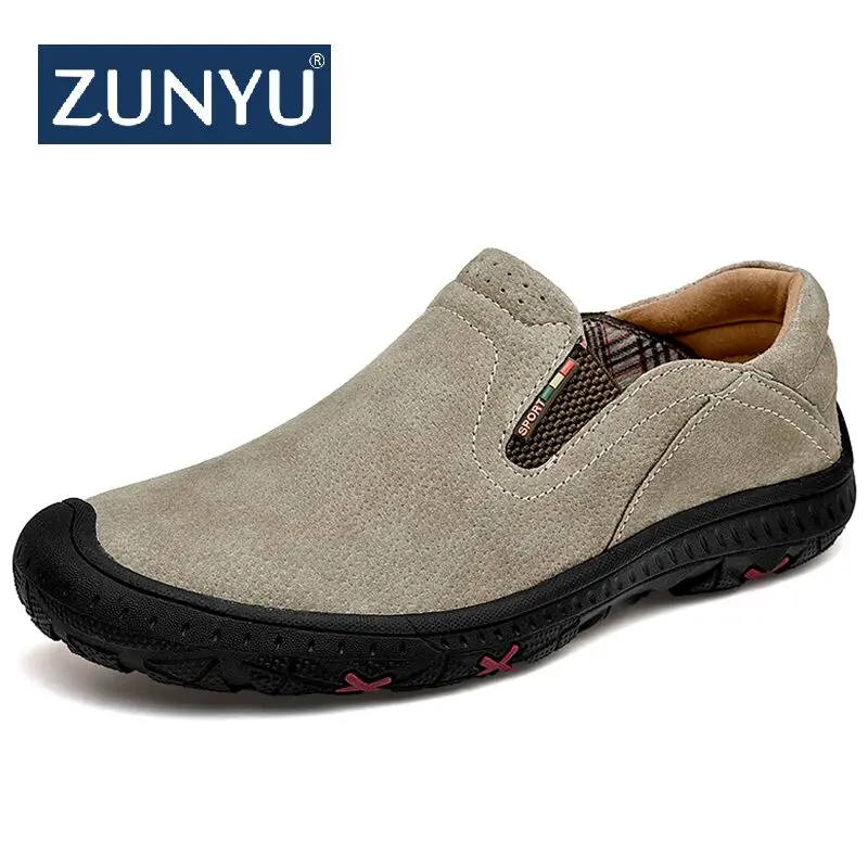 ZUNYU Весенние новые модные брендовые мужские туфли роскошные из натуральной кожи