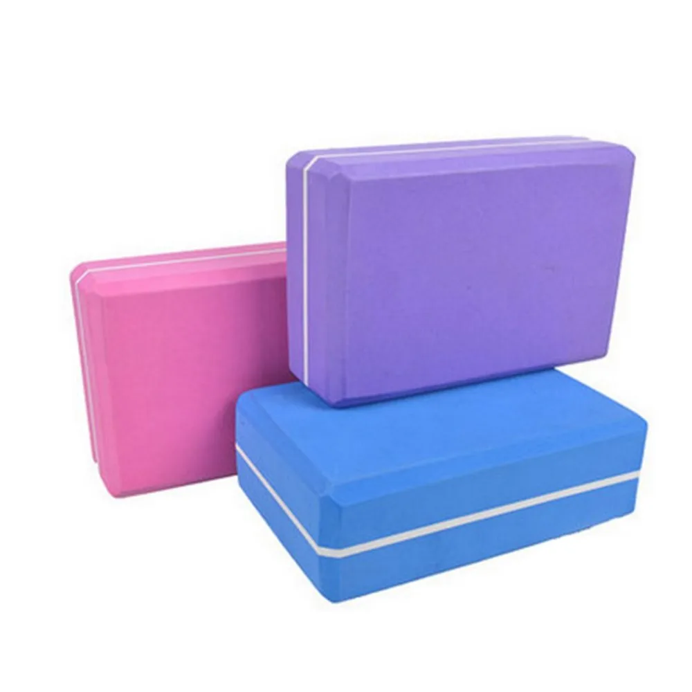 1 шт. блоки для занятий фитнесом и йогой пилатеса пена кирпич массаж мышц