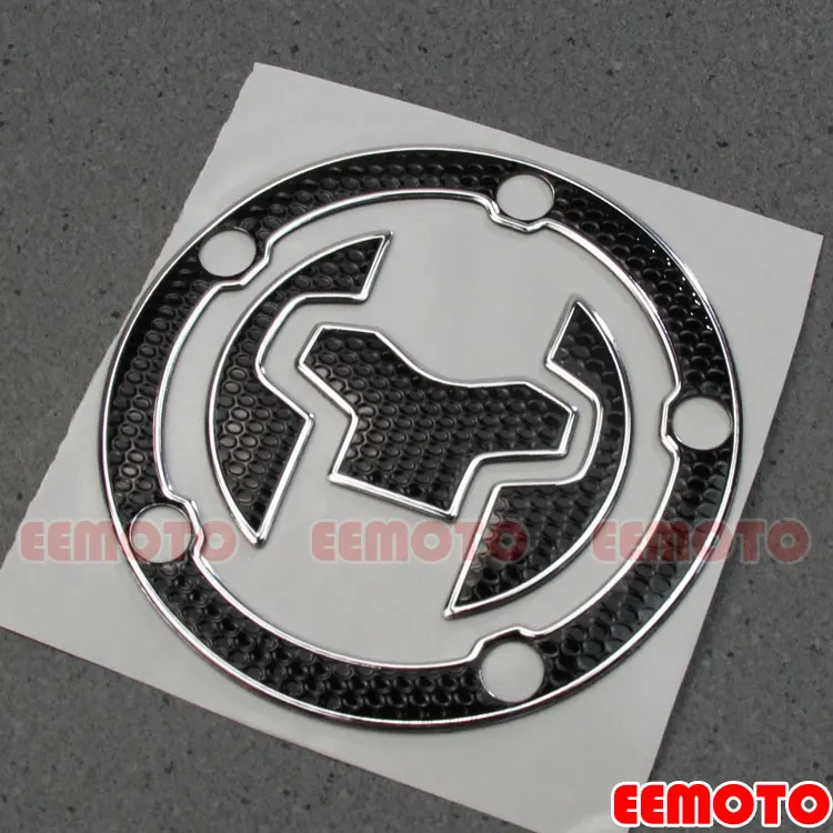 Silver Мотоцикл газ топлива Кепки Pad Protector таблички наклейки для Suzuki GSXR250 GSX250R DL250 DL650 DL1000 V-Strom GSX-S1000 GSX-S1000F - Цвет: Silver
