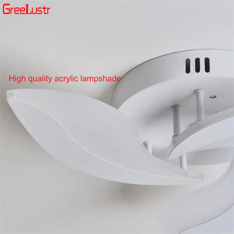 

36W Acrylic Led Ceiling Lights White Plafond Lustres for Living Room Bedroom AC85-265V Ceiling Deco Luminaires Light Fixtures