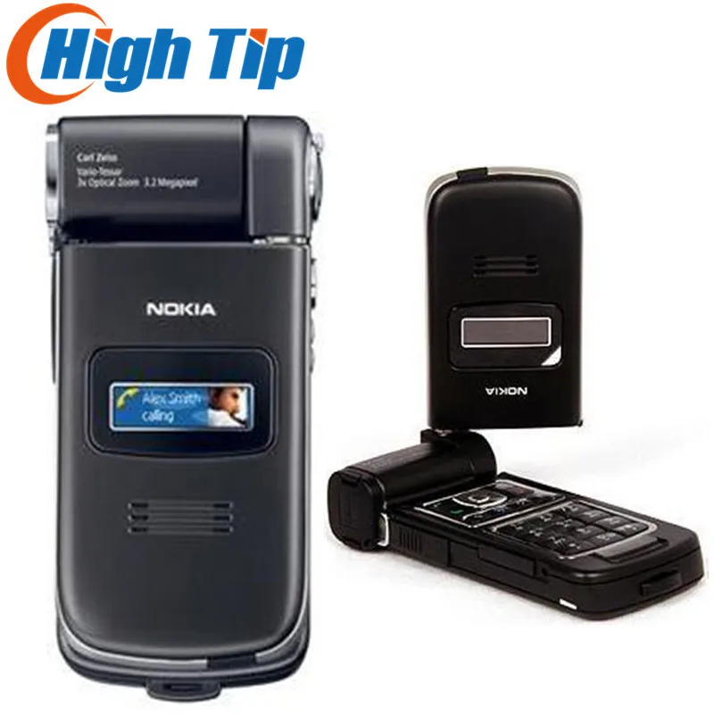 Отремонтированный Nokia N93 Wi-Fi 3.15MP Bluetooth 3g разблокированный мобильный телефон
