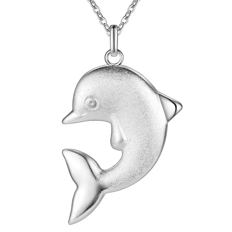 Женское Ожерелье из чистого серебра 925 пробы модное ювелирное ожерелье с кулоном