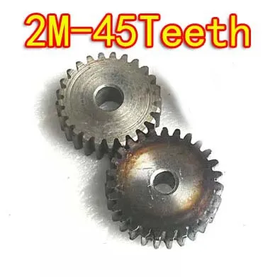 

1PCS Freeshipping Diameter:94mm 2M-45Teeth Metal cylinder spur gear diy motor gearbox.--hole d:12mm