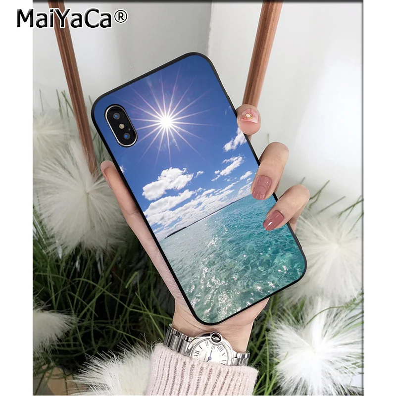 Силиконовый чехол MaiYaCa для iPhone 8 7 6 6S Plus 5 5S SE XR X XS MAX|Чехлы-накладки| |