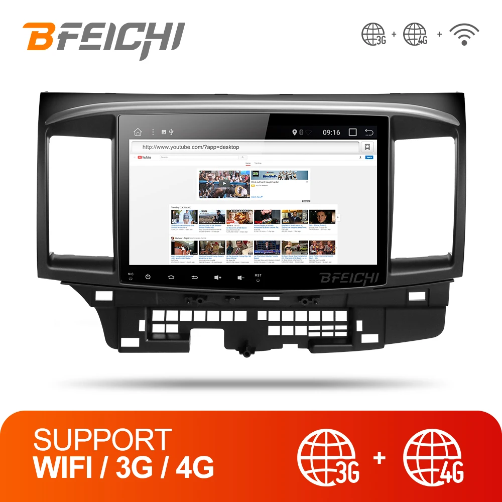 Bfeichi android 7 1 Автомобильная dvd навигационная система для Mitsubishi Lancer стерео