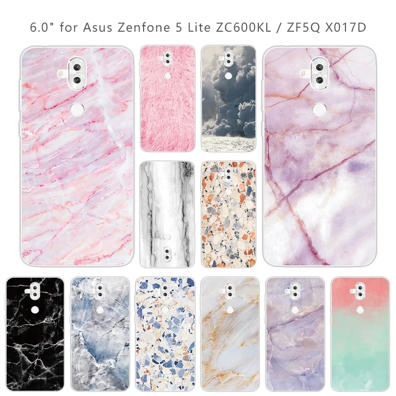 Чехлы для Asus Zenfone 5 Lite ZC600KL подходящие телефонов 6 0 дюйма ZF5Q X017D силиконовый чехол с