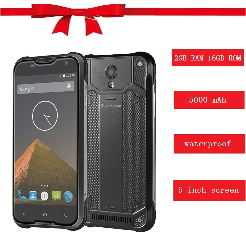 Blackview bv5000 мобильный телефон 4 г LTE 5000 мАч 5 дюймов mtk6735p ядра 2 ГБ Оперативная память
