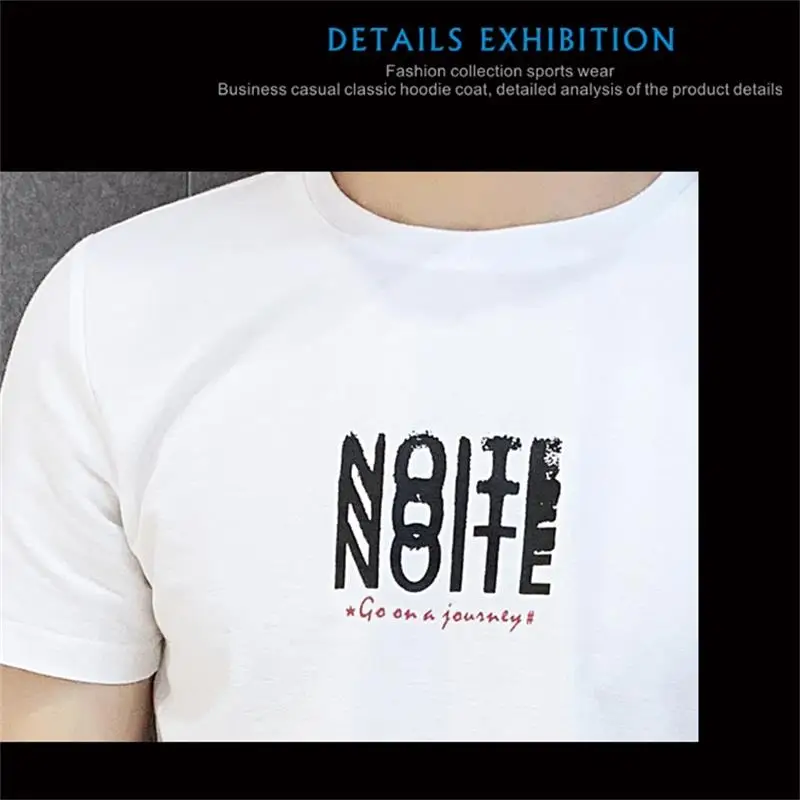 Комплект из 2 предметов новый модный летний короткий свитшот мужские комплекты