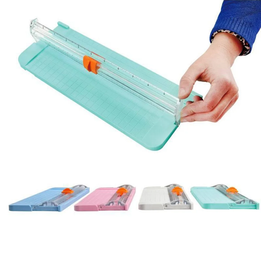 Мини Портативный A4 прецизионный бумажный Фото нож резак Гильотинные Ручные