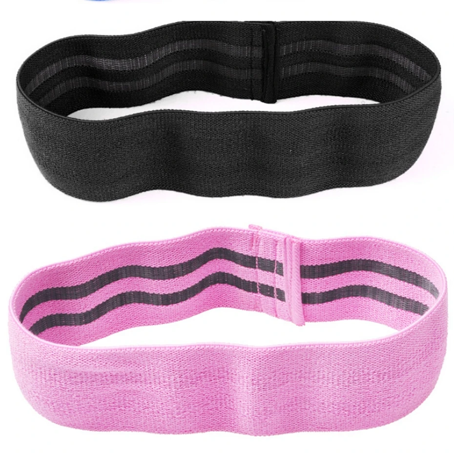 

YINGTOUMAN 42cm Resistance Hip Bands Premium Exercise Bands For Booty Thigh Soft Non-slip Design Loop Set Hip Resistance Bands