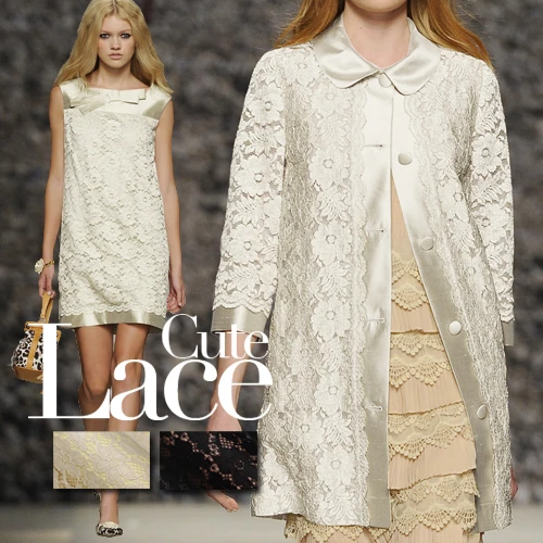 Ультратонкая кружевная ткань высокого качества из хлопка модная 150 грамм на метр