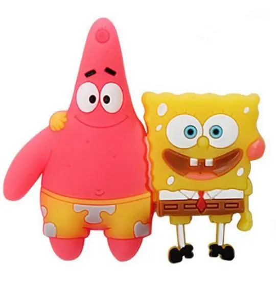 USB stick реальная емкость usb 2.0 flash drive Губка Боб Патрик стар мультфильм Pen Drive Memory Stick
