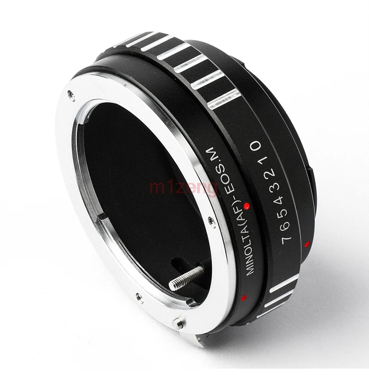 Адаптер для объектива sony MINOLTA(AF) на корпус беззеркальной камеры canon AF EOSM
