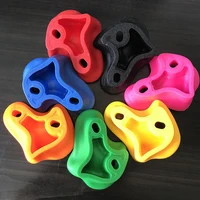 7pcsset rock climbing holds 12 cm rock climbing stones wall kit holder holds kids indoor durable toys random without screws