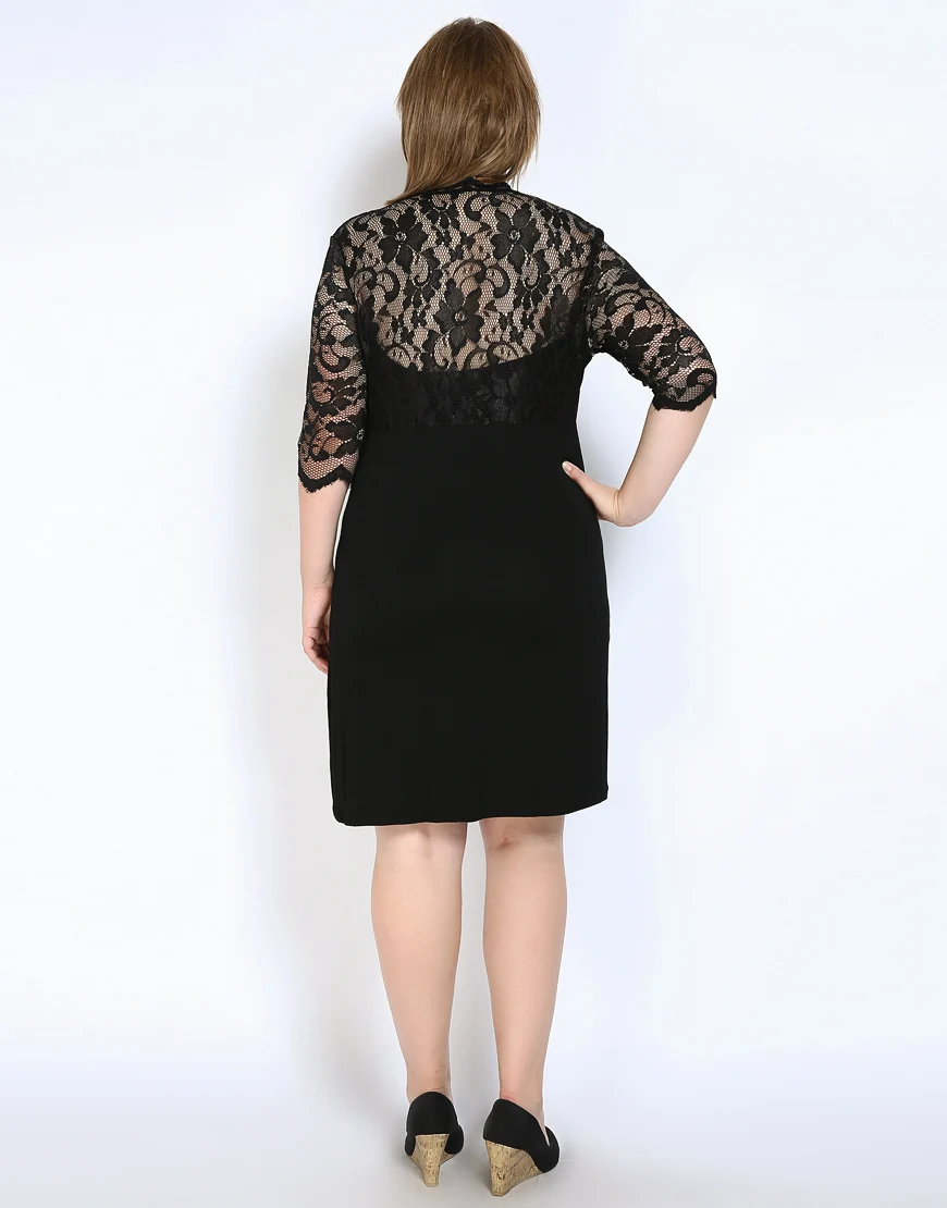 Женские летние кружевные платья vestidos большие размеры 5xl 7xl одежда футболка с