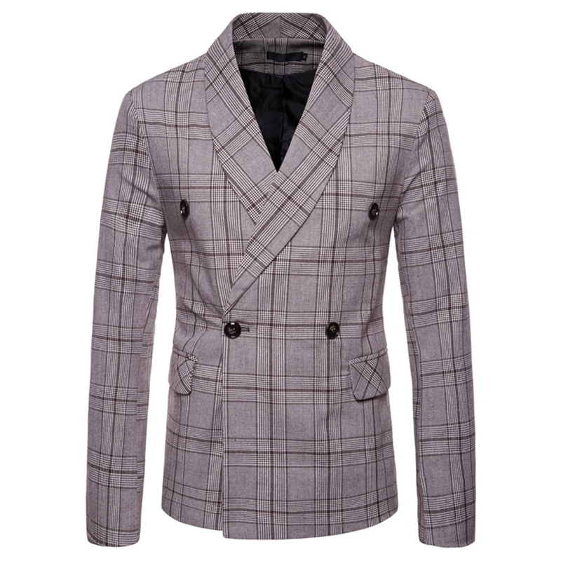 Мужские костюмы блейзеры куртка Новое поступление весна-осень 2021 клетчатая