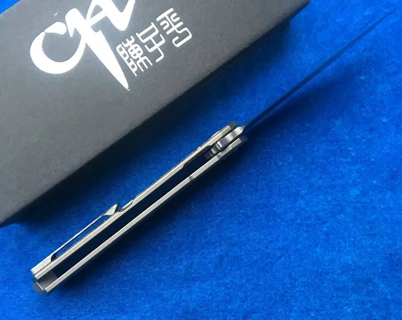 CH 3505 Flippe складные ножевые подшипники s35vn сталь TC4 титановая ручка для кемпинга охоты карманный нож для фруктов EDC инструменты