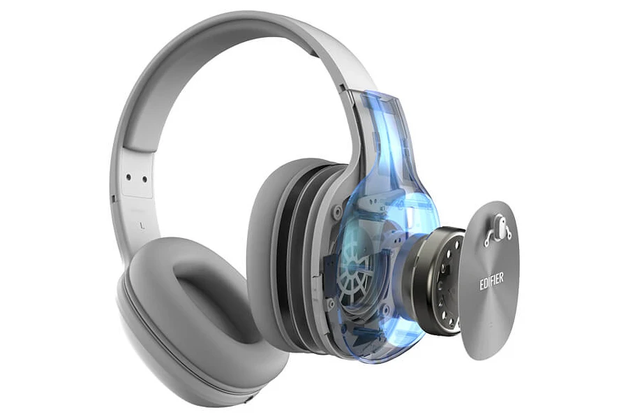Беспроводные bluetooth-наушники EDIFIER W800BT на ухо обеспечивают легкий комфорт и до 35 часов воспроизведения