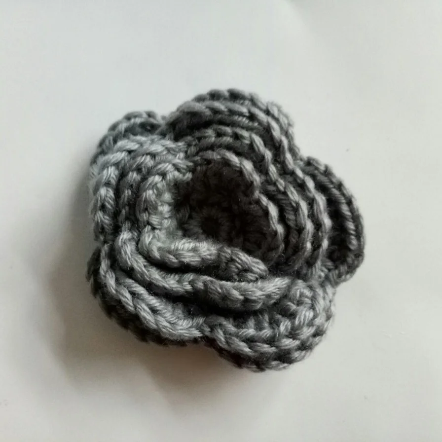 9 dark gray 33 цвета шерстяные Цветы одежда аксессуары для волос заколка головной убор орнамент аксессуары Вязаная Шерстяная Цветочная - Цвет: 9 dark gray