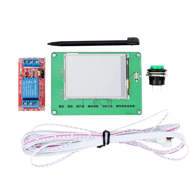 2 4 дюймовый 262K цветной 320x240 PX разрешение резистивный lcd сенсорный экран для 3d