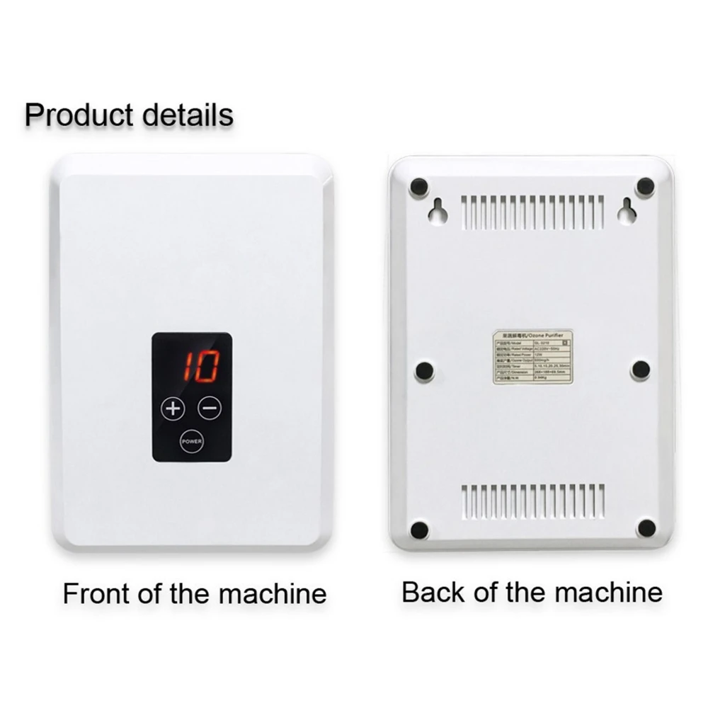 

DMWD Multifunctional 400mg Ozone Generator Fruit And Vegetable Washing Machine Fish Tank Sterilizer 220V EU Plug/110V US Plug