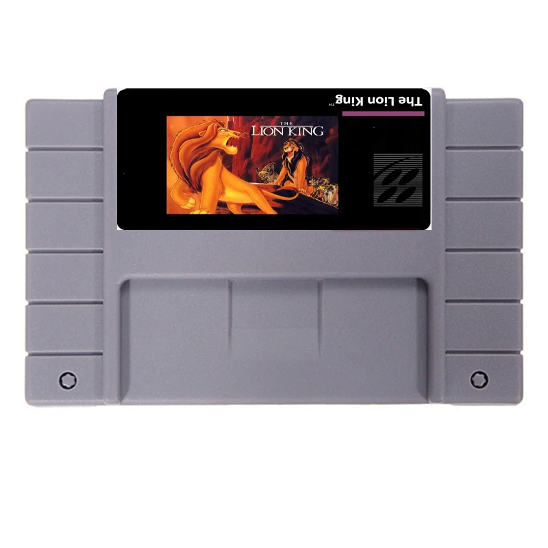 Новое поступление 16bit карточки для Супер игры Lion King | Электроника
