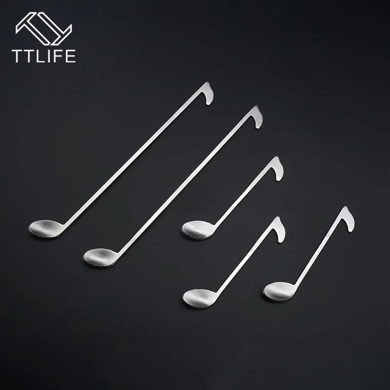 TTLIFE 1 шт. с бантиком дизайн кофе круглая ложечка из нержавеющей стали десерт, мороженое чайная ложка нежный сахар для чая супа ложка для перемешивания