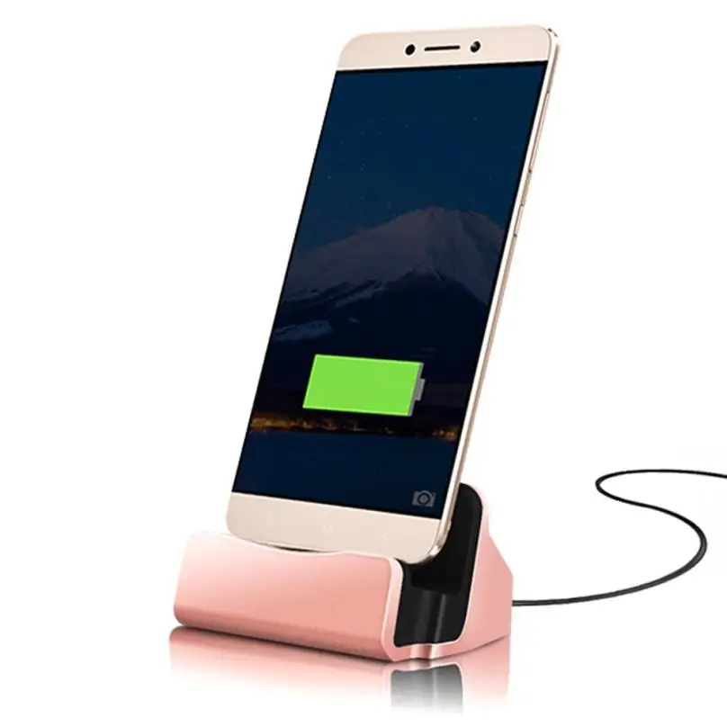 Зарядная док-станция USB Type-C для Samsung Galaxy S8 Plus Huawei P9 P10 Xiaomi Mi 5 5c OnePlus 3 Google Nexus 6P/5X |