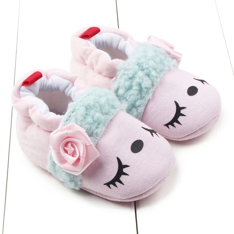 Новинка 2019 милая обувь для новорожденных мальчиков зимняя мягкая хлопковая