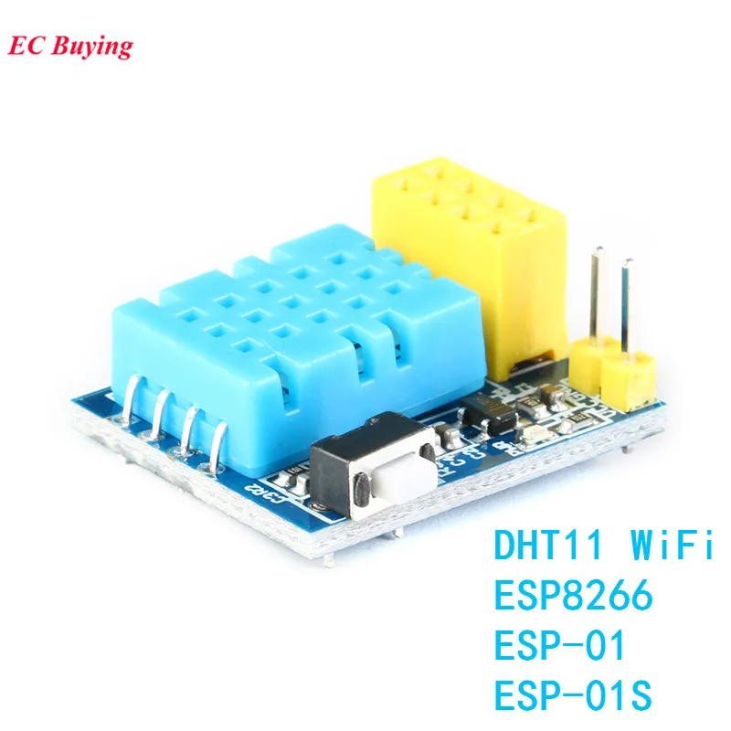 ESP8266 Φ DHT11 датчик температуры и влажности модуль датчика s Wifi NodeMCU ESP01 ESP01S IoT Smart Home |