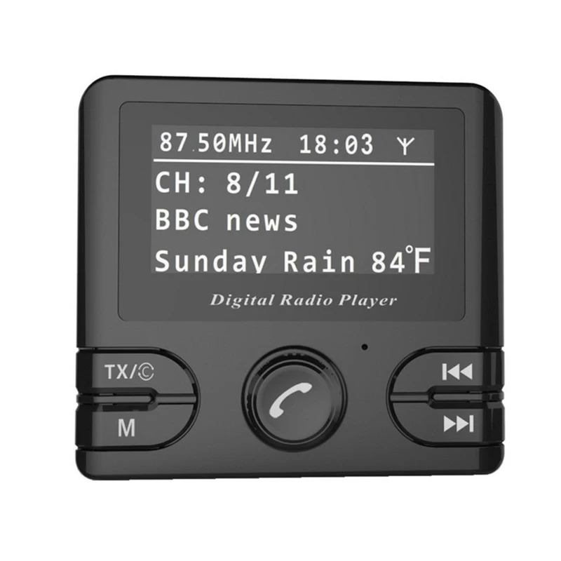 Автомобильный цифровой DAB/DAB + радиоприемник аудио адаптер беспроводной fm