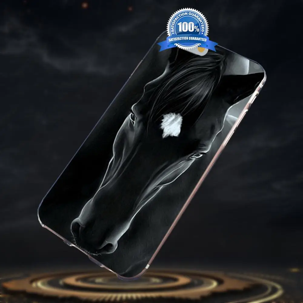 Для Сяо mi красный mi 5 4A 3 3 S Pro mi 4 mi 4i mi 4C mi 5 mi 5S mi Max Mix Примечание 2 3 4 плюс мягкая TPU Чехлы работает черный Четверть Лошади