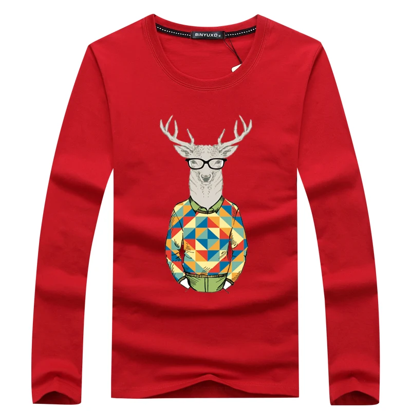 Мужская футболка с длинным рукавом однотонная Повседневная большого размера 5XL