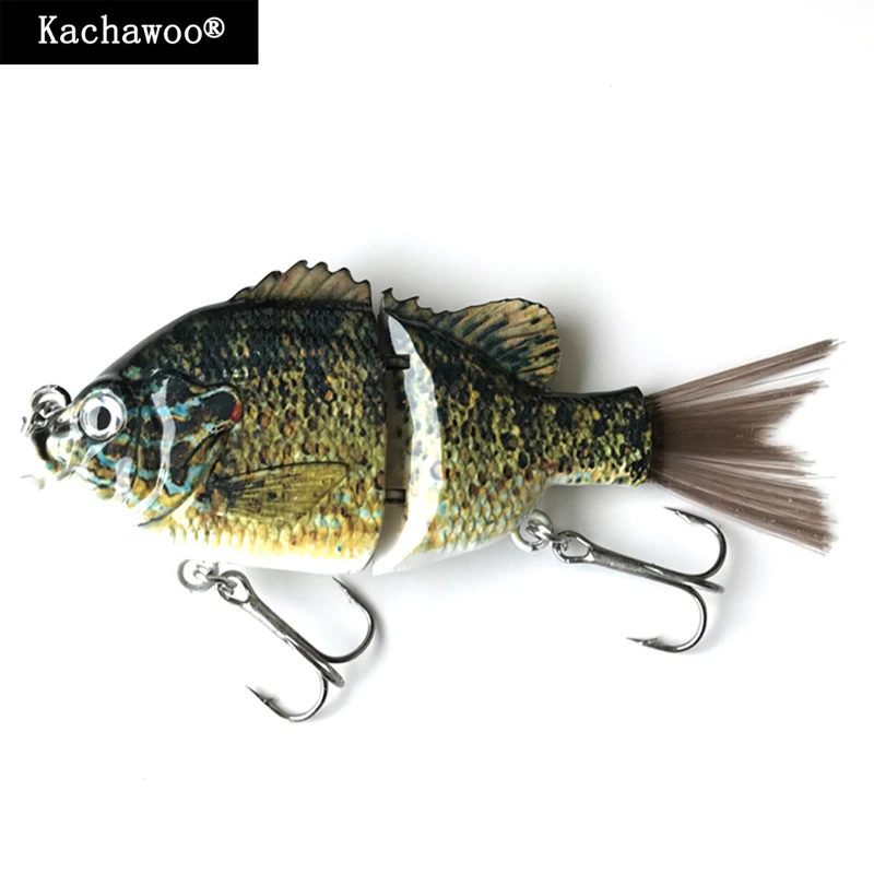 Crankbaits Fishing 2 Section Segments 5 inch 45g Hair Tail Sunfish Lures Salt Water Swimbait Hard Bait Crankbait | Спорт и
