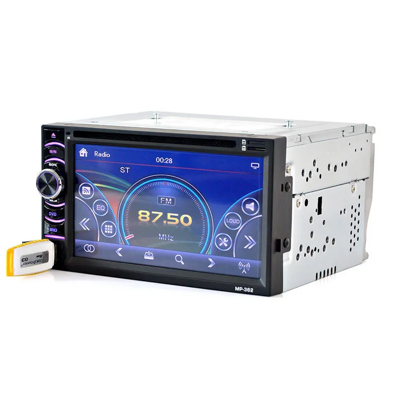 2018 Новинка с камерой заднего вида Bluetooth 2 din стерео Авто электроника в тире для