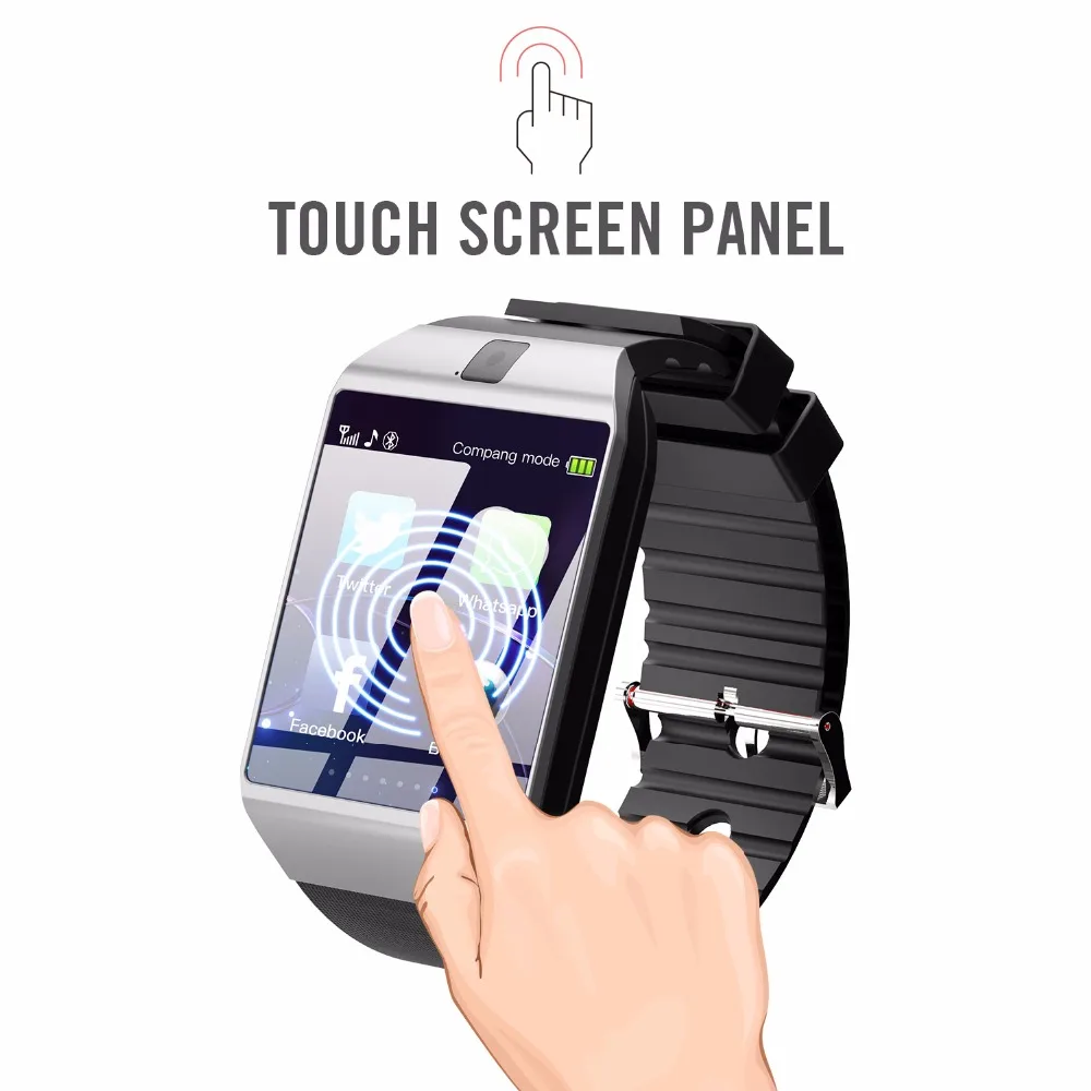 Смарт-часы с Bluetooth умные часы на Android телефонный звонок Relogio 2G GSM SIM TF карта камера