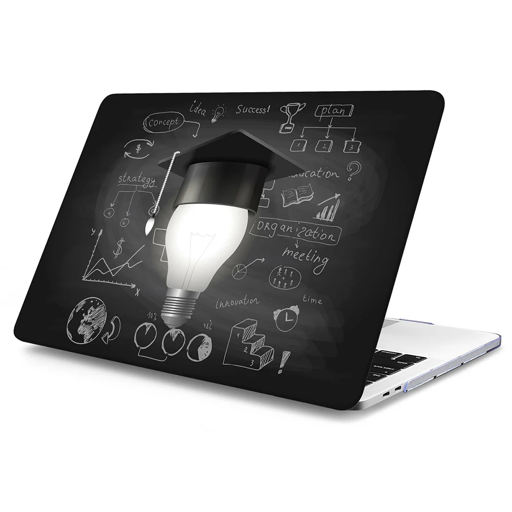 Инновационный жесткий чехол с лампочкой для Macbook Pro 13 15 дюймов A1706 A1707 Touch Bar& retina display Air 11 12 13