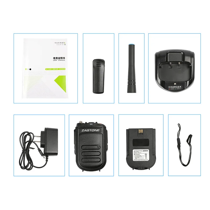 ZASTONE Mini9 + DMR цифровая аналоговая мини рация 2 Вт UHF 400 470 МГц 1500 мАч портативные