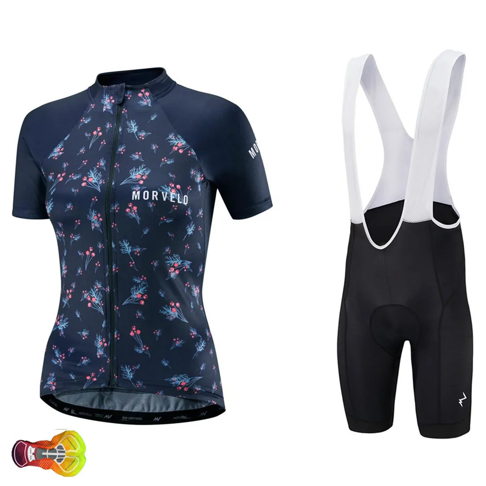 Morvelo Pro Team Велоспорт Джерси для женщин с коротким рукавом горный велосипед одежда для велоспорта uniformes ropa ciclismo mujer - Цвет: as picture2