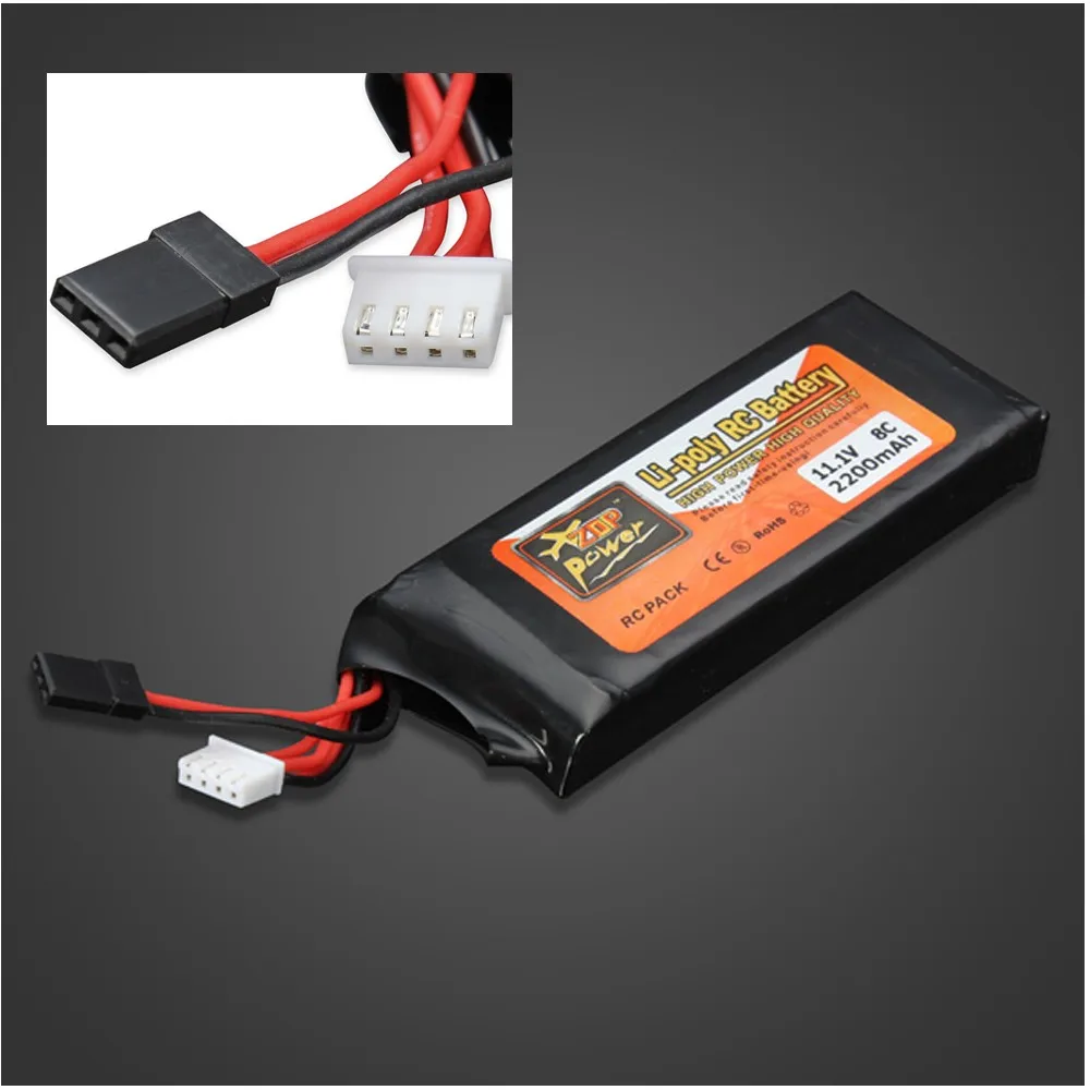 Оптовая продажа 1 шт. ZOP Power Rc lipo батарея 11 В 2200 мАч 8C 3S 3PK передатчик батареи для RC
