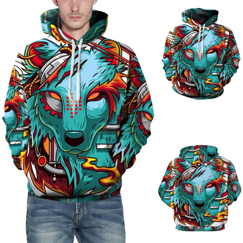 Мужская повседневная осенне зимняя Толстовка blusa de frio masculina southside riversale с 3D принтом