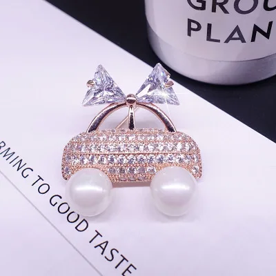 ZH select Colour Fashion shell pearl brooch woman personality garment Dresses Multi-use Jewelry Corsage | Украшения и аксессуары