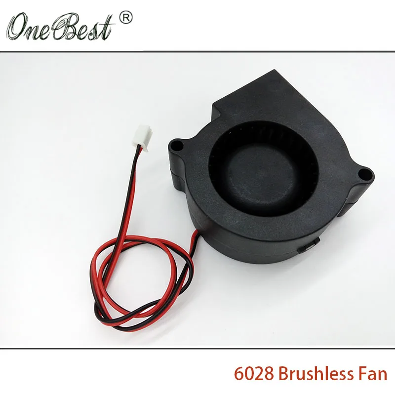 6028 DC 12V 0.16A 3500RPM турбо вентилятор втулка подшипника соединения XH2.54 2P бесщеточный 6