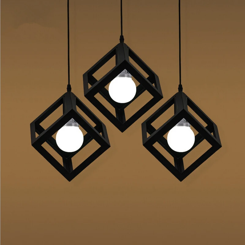 Популярная американская кантри квадратная Подвеска для еды Lmap с 3 головками