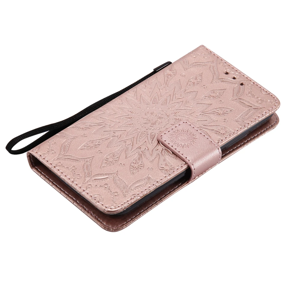 Back Cover for Motorola moto C Plus Coque luxury Leather Emboss flower Flip Wallet phone shell Moto XT1723 XT1724 5.0&quot case | Мобильные