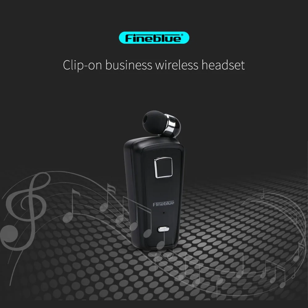 Fineblue F980 Беспроводная деловая bluetooth-гарнитура спортивные наушники для водителей