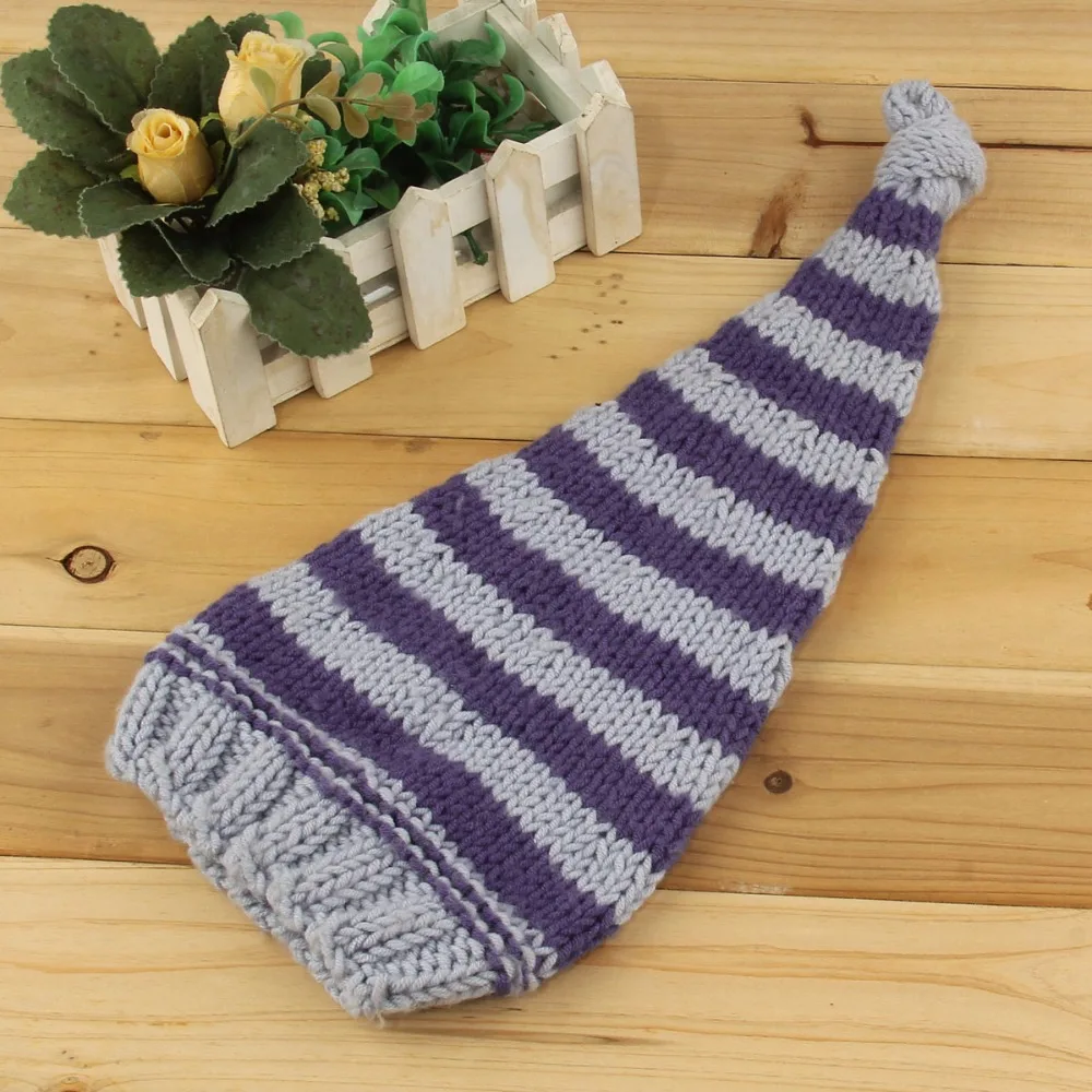 Puseky Мягкая вязаная шапка и штаны ручной работы набор аксессуаров для детской